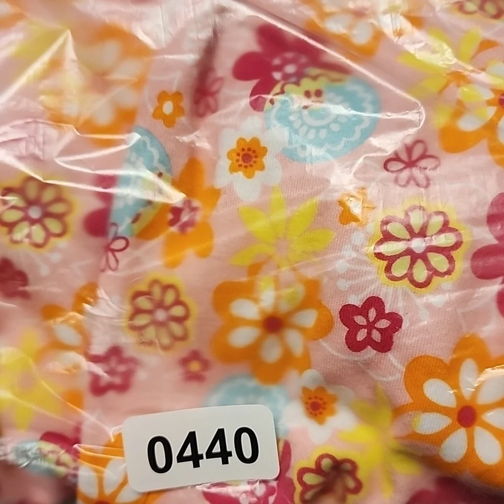 Zutano baby girl 0-6 months long sleeve floral dress and hat